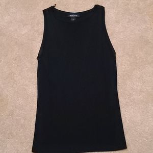WHBM Black Sleeveless Sweater